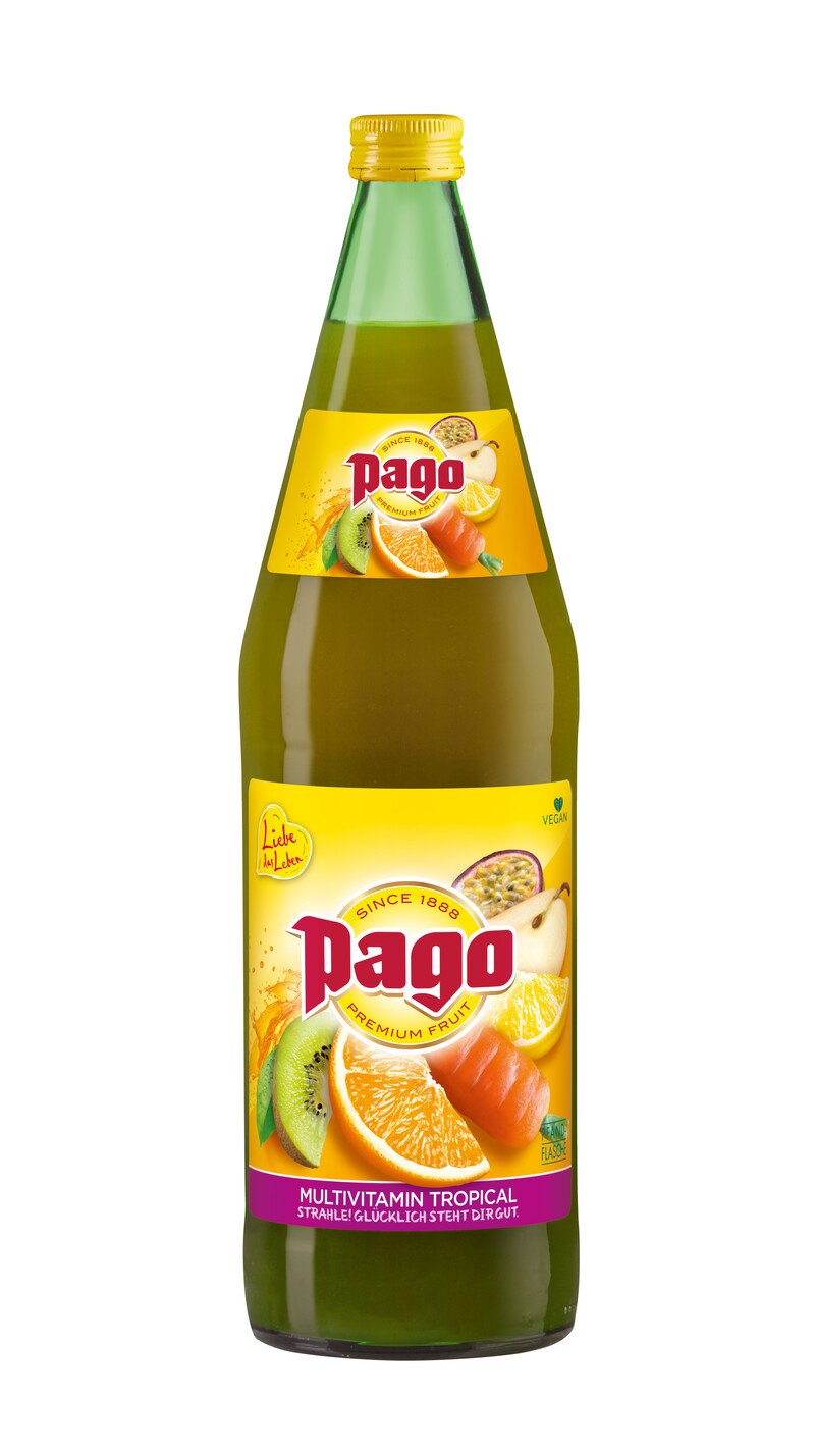Pago Multivitamin Tropical Ki. (12 Fl. à 1 Lt.)