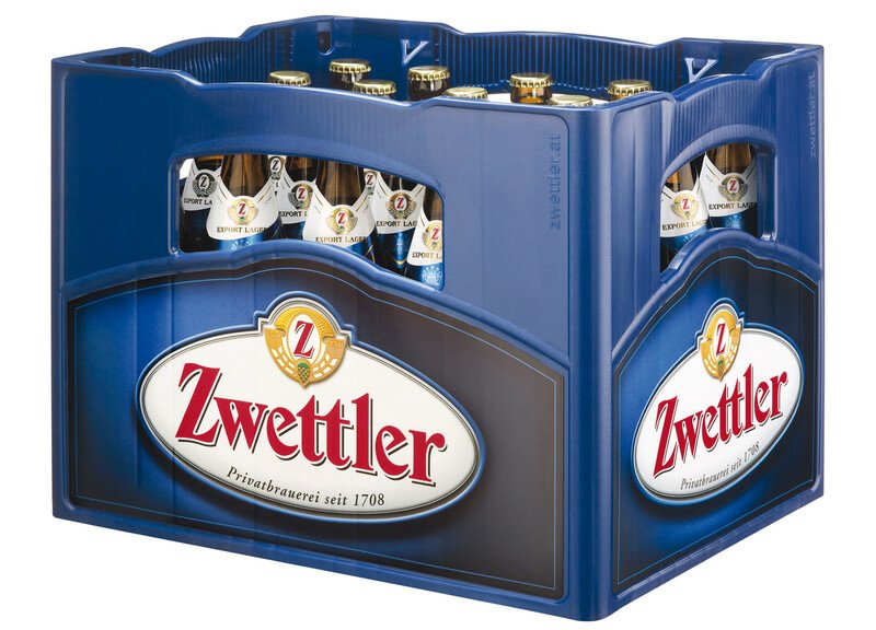 Zwettler Export Lager Ki. (20 Fl. à 0,5 Lt.) 