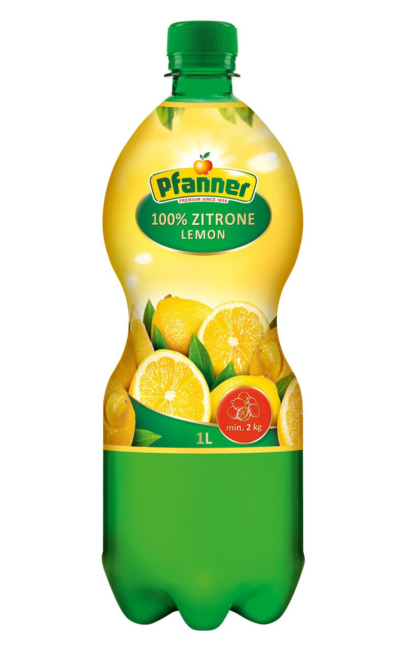 Pfanner Zitronensaft PET Fl. (1 Lt.)