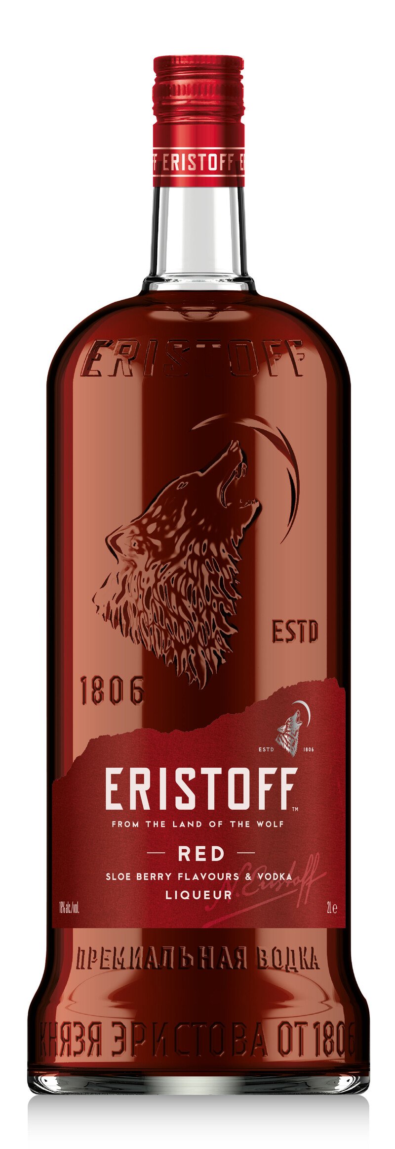 Eristoff rot Fl. (2 Lt.) 