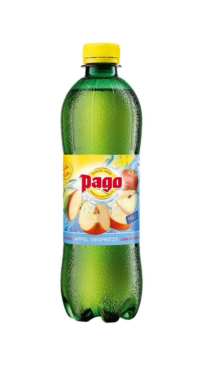 Pago Apfel gespritzt EW Tr. (24 Fl. à 0,5 Lt.)