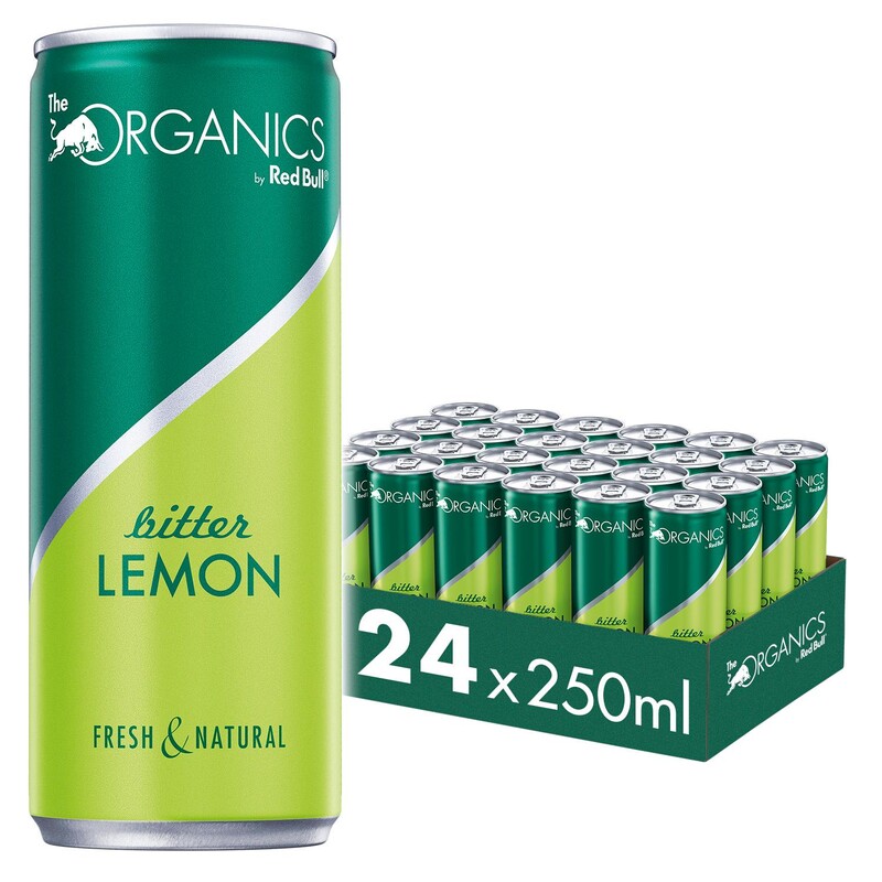 Red Bull Organics Bitter Lemon DS Tr. (24 Ds. à 0,25 Lt.)