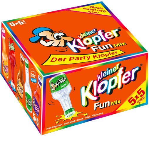 Klopfer Mix Kart. (25 Fl. à 0,02 Lt.) 