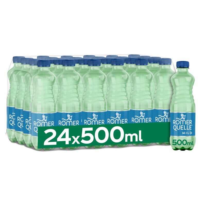 Römerquelle mild PET Tr. (24 Fl. à 0,5 Lt.)