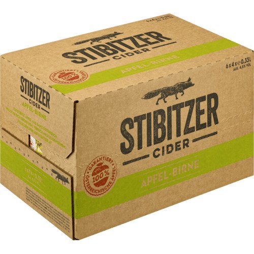 Stibitzer Birne Kart. (24 Fl. à 0,33 Lt.)