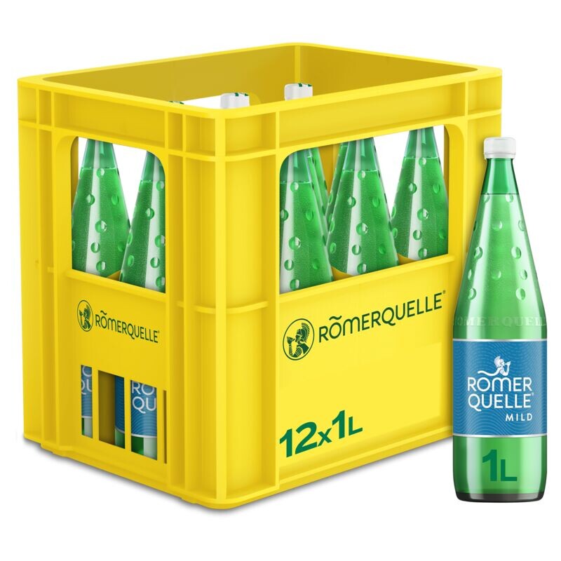 Römerquelle mild RETRO Ki. (12 Fl. à 1 Lt.)