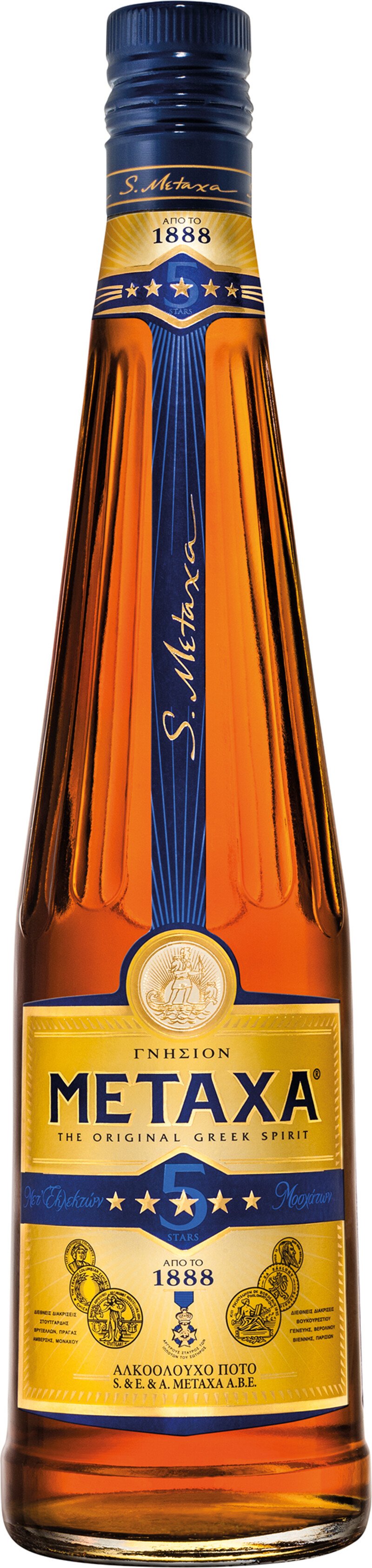Metaxa 5 Stern Fl. (0,7 Lt.) 