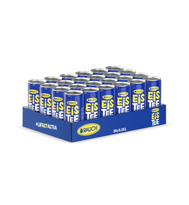Rauch Eistee Zitrone Dose Tr. (24 Ds. à 0,33 Lt.)