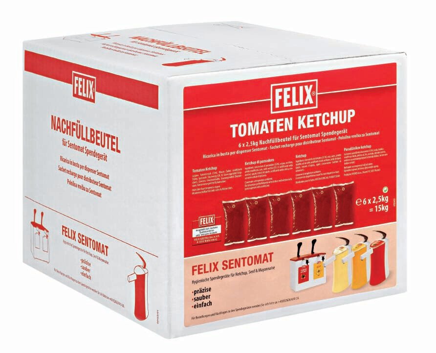 FELIX Ketchup NFB Kart. (6 Btl. à 2,5 Kg.) 