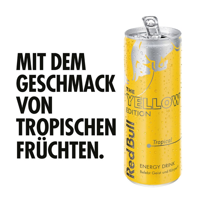 The Yellow Edition Red Bull Dose Tr. (24 Ds. à 0,25 Lt.) 