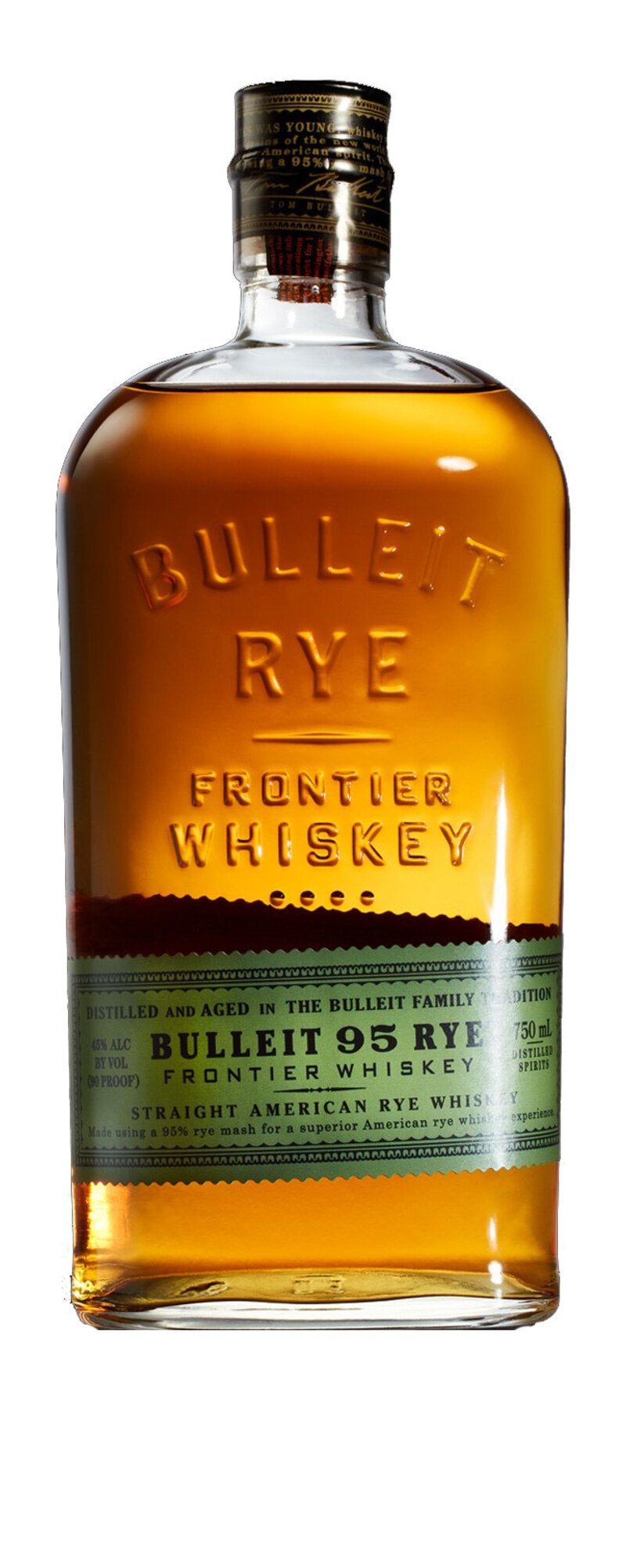 Bulleit Rye - Small Batch Whiskey 45% Fl. (0,7 Lt.)