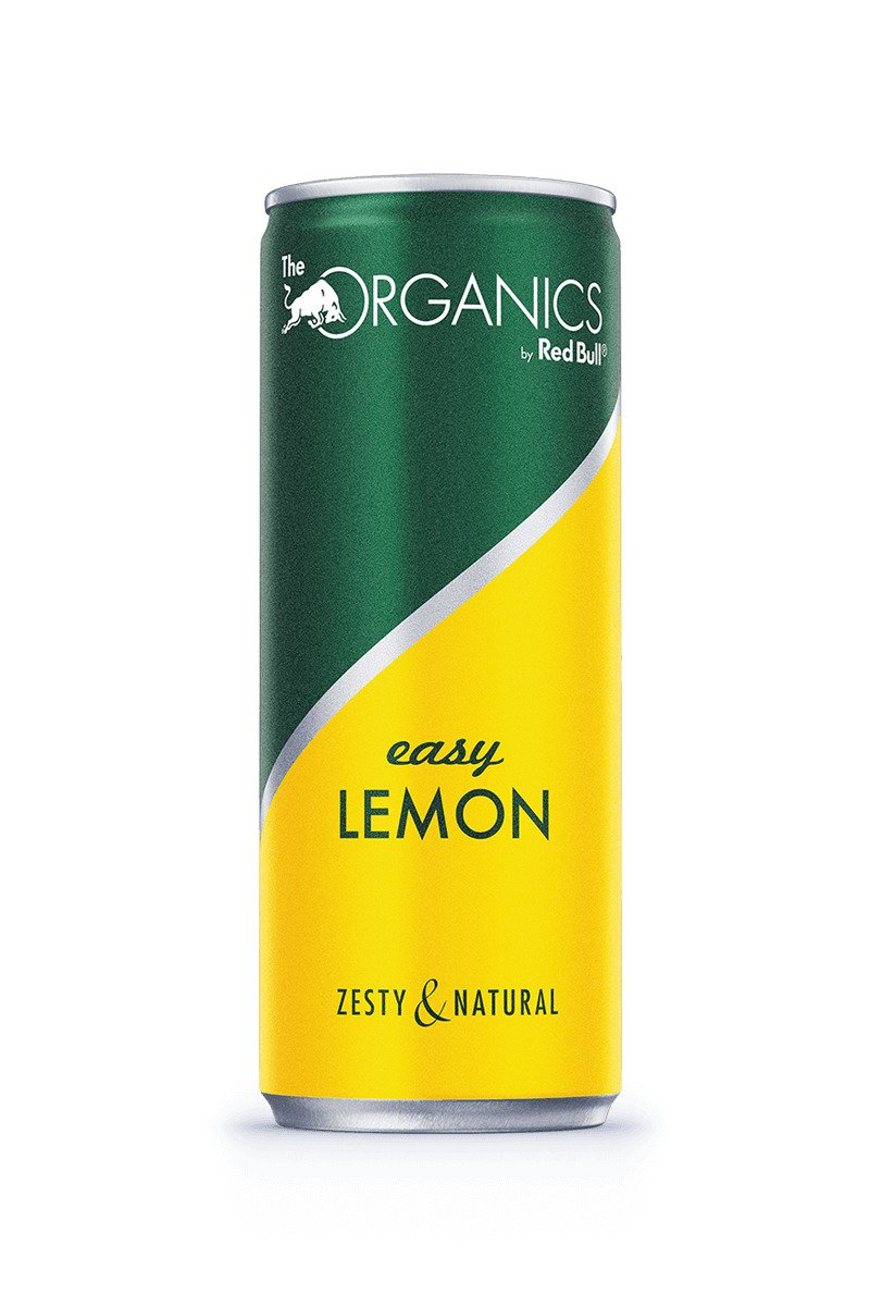 Red Bull Organics Easy Lemon Fl. Tr. (24 Fl. à 0,25 Lt.)