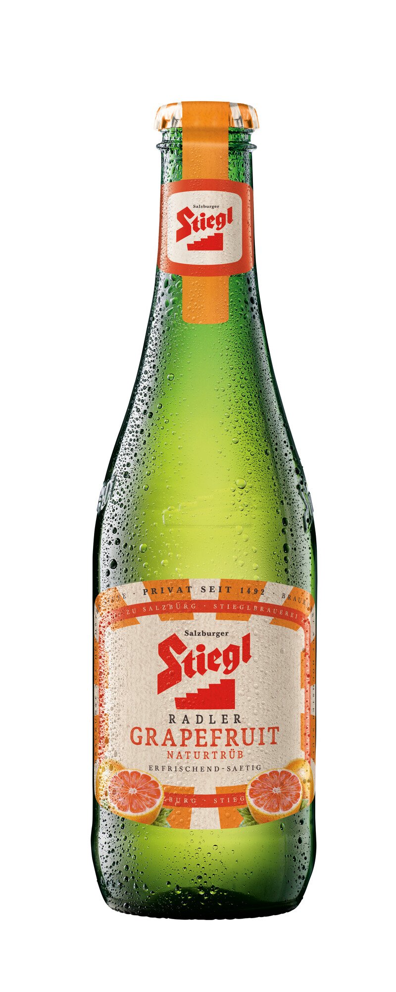 Stiegl Radler Grapefruit naturtrüb Tr. (12 Fl. à 0,33 Lt.)