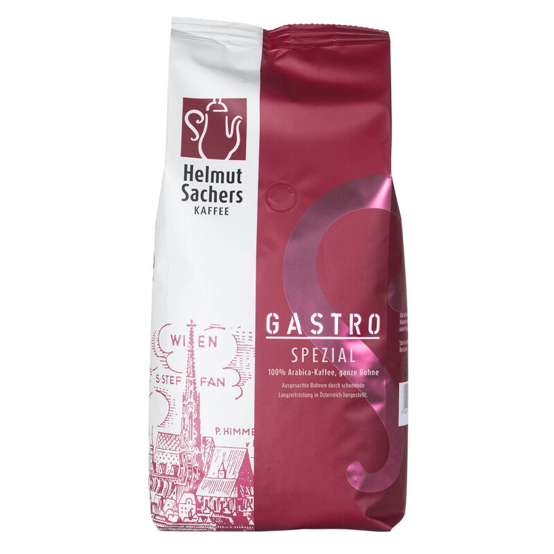 Sachers Kaffee ganze Bohne Pck. (1 Kg.) 
