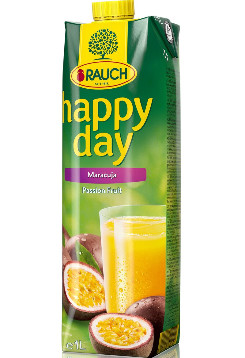 Happy Day Maracuja  TP Kart. (12 Pck. à 1 Lt.) 