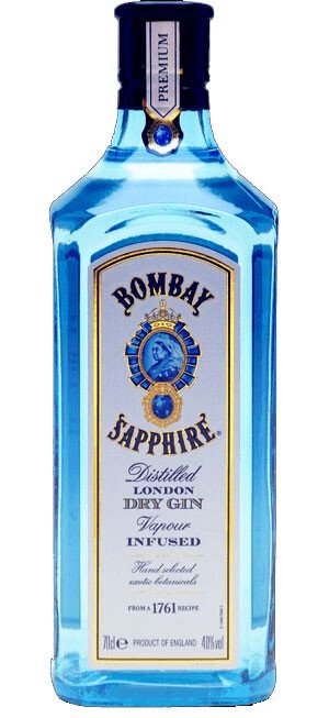 Bombay Sapphire Gin Fl. (0,7 Lt.) 