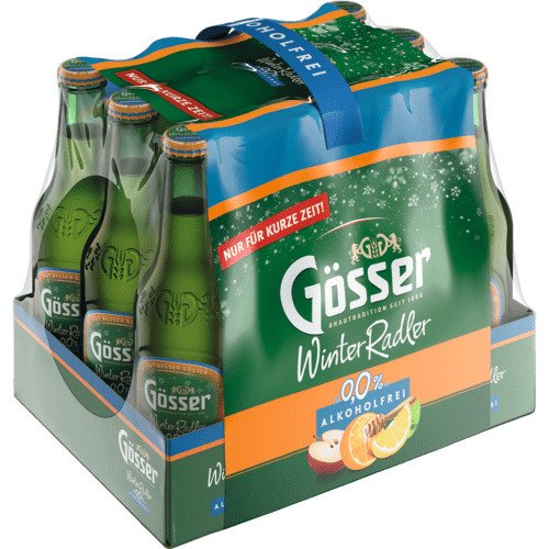 Gösser Winterradler 0,0% EW (12 Fl. à 0,33 Lt.)