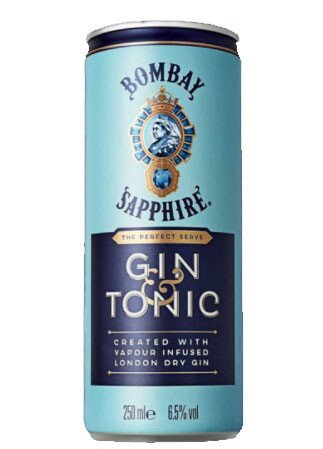 Bombay Sapphire & Tonic (12 Fl. à 0,25 Lt.)