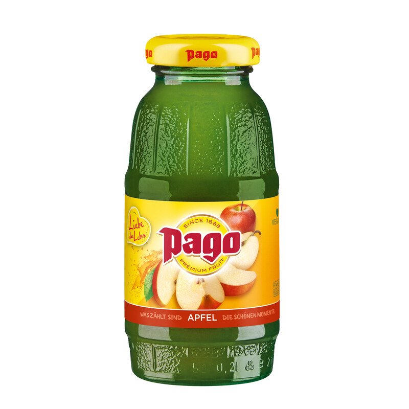 Pago Apfelsaft Ki. (24 Fl. à 0,2 Lt.) 