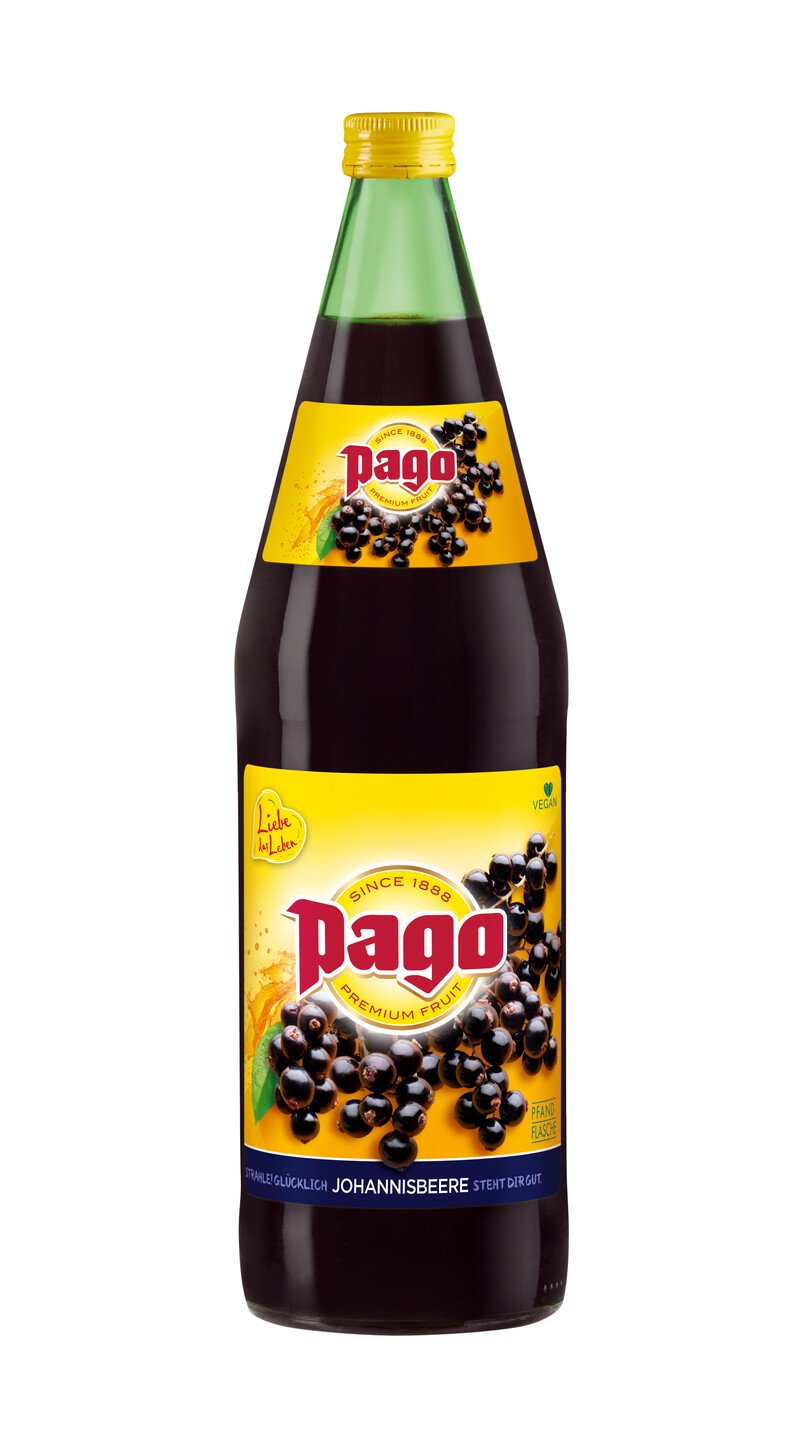 Pago Johannisbeere Ki. (12 Fl. à 1 Lt.)