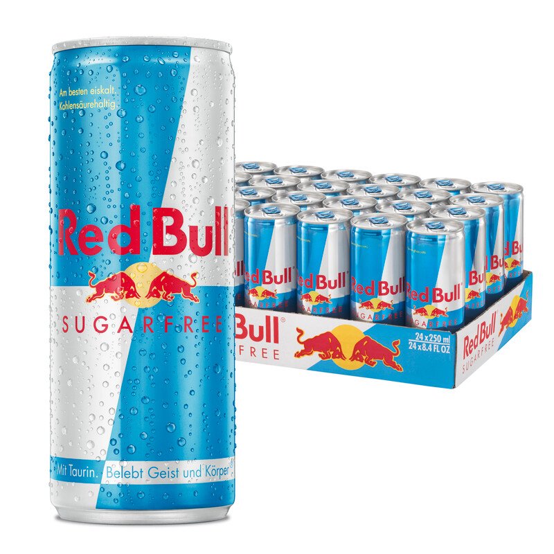 Red Bull Sugarfree Dose  Tr. (24 Ds. à 0,25 Lt.) 