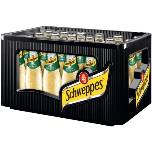 Schweppes Ginger Ale Ki. (24 Fl. à 0,2 Lt.) 