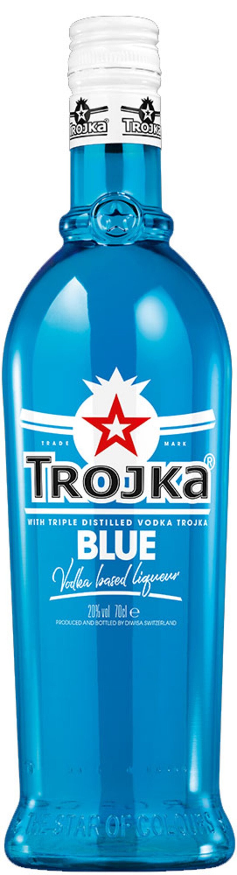 Trojka Vodka Blue Fl. (0,7 Lt.) 
