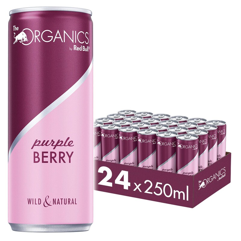 Red Bull Organics Purple Berry DS Tr. (24 Ds. à 0,25 Lt.)