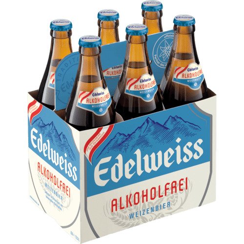 Edelweiss alkoholfrei Ki. (18 Fl. à 0,5 Lt.) 