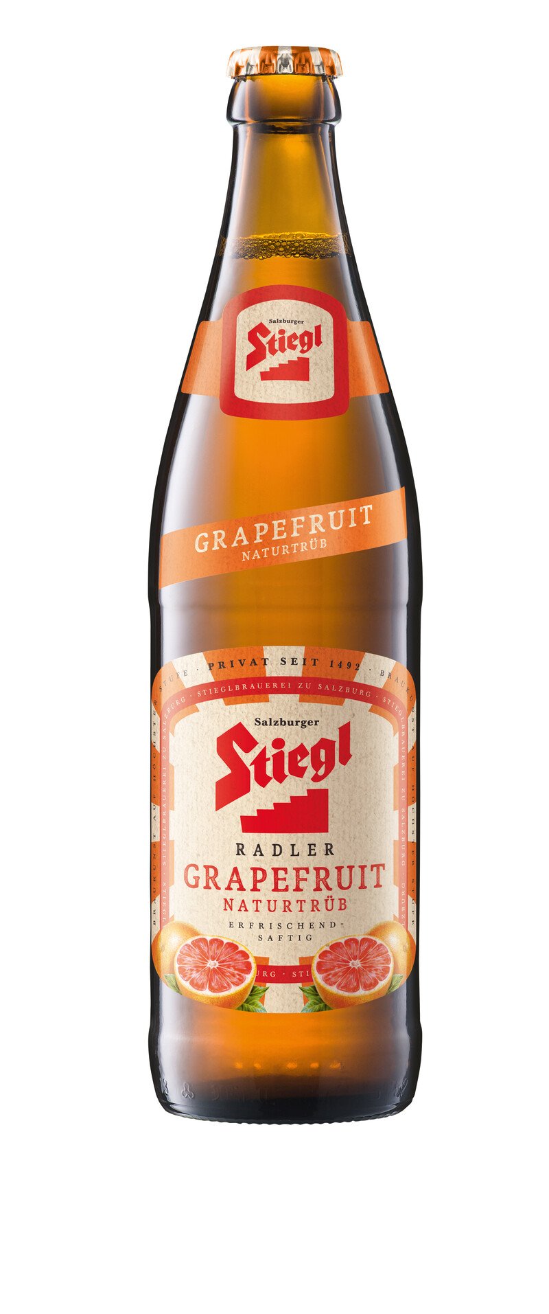 Stiegl Radler Grapefruit naturtrüb Ki. (18 Fl. à 0,5 Lt.) 