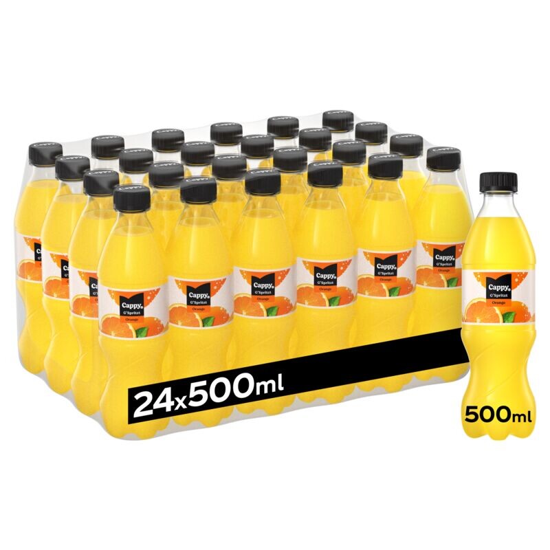 Cappy Orange gespritzt Tr. (24 Fl. à 0,5 Lt.)