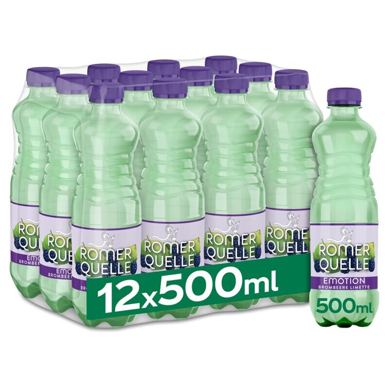 Römerquelle Brombeere  PET Tr. (12 Fl. à 0,5 Lt.)