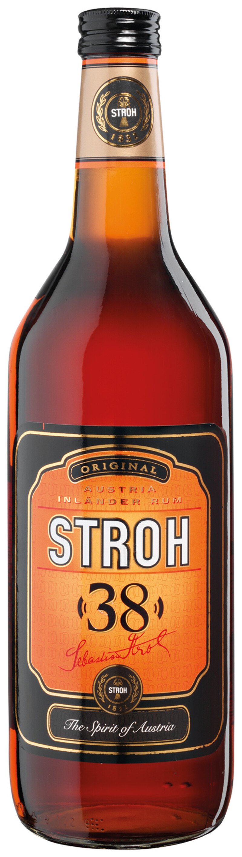 Stroh Rum 38%  Fl. (1 Lt.) 