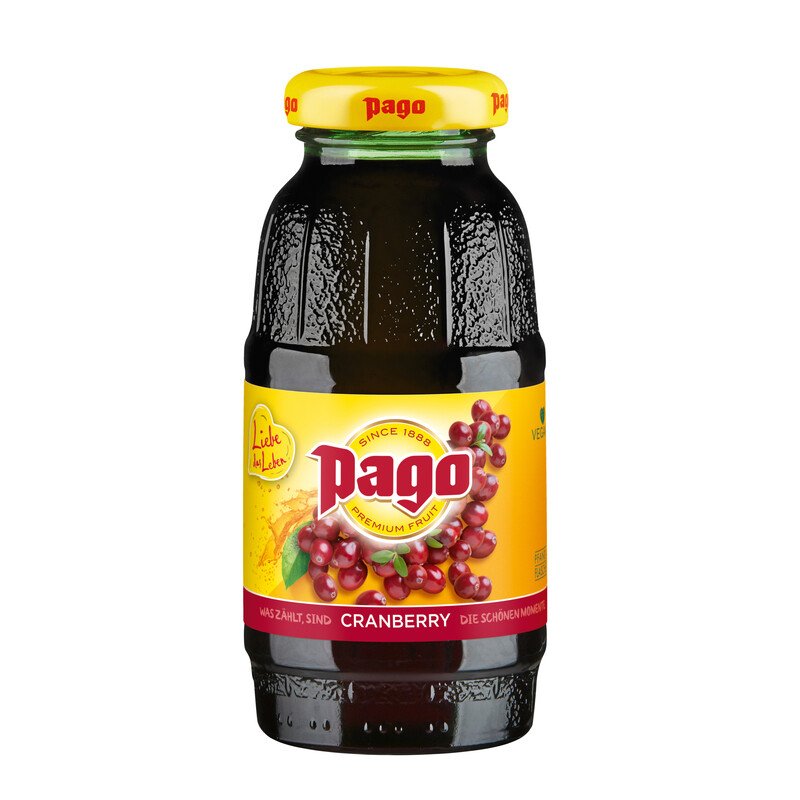 Pago Cranberry  Ki. (24 Fl. à 0,2 Lt.) 